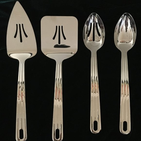 Oneida 4 Piece Stainless Steel Serving Set